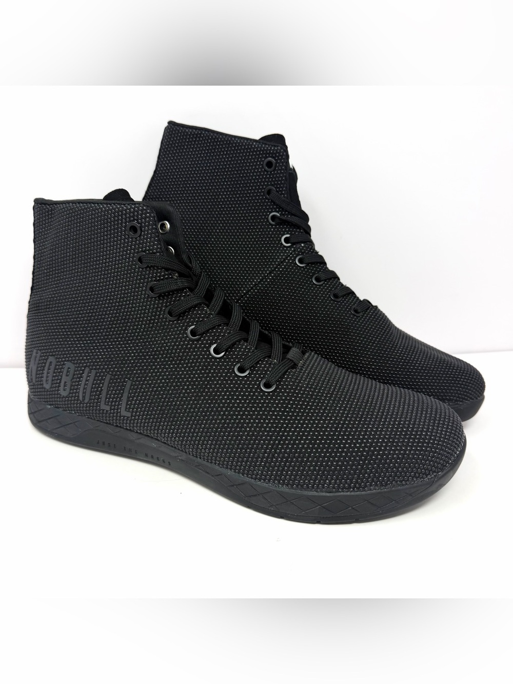 Nobull Project Men’s Outwork High Top Sneaker Sz 13 Black Superfabric Gym Shoes
